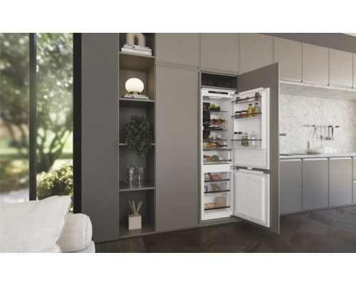 HAIER HATB 174 DE koel-vriescombinatie, afmetingen (B x H x D): 54 x 176,9 x 55 cm, koelgedeelte: 177 l, vriesgedeelte: 67 l