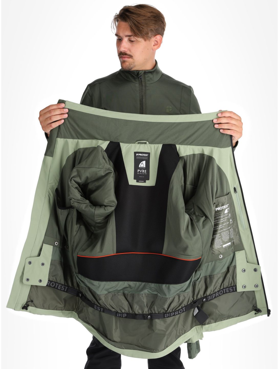 PRTFOUND ski-jas heren
