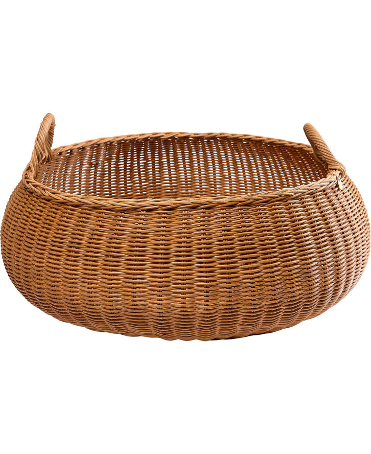 ferm LIVING Braided Basket - Low - Natural Natural