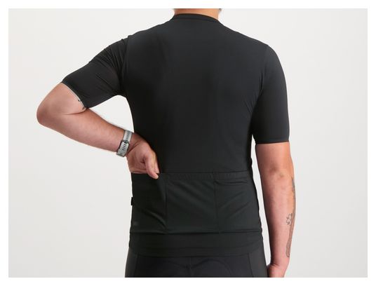Maillot manches courtes BBB Essence Noir