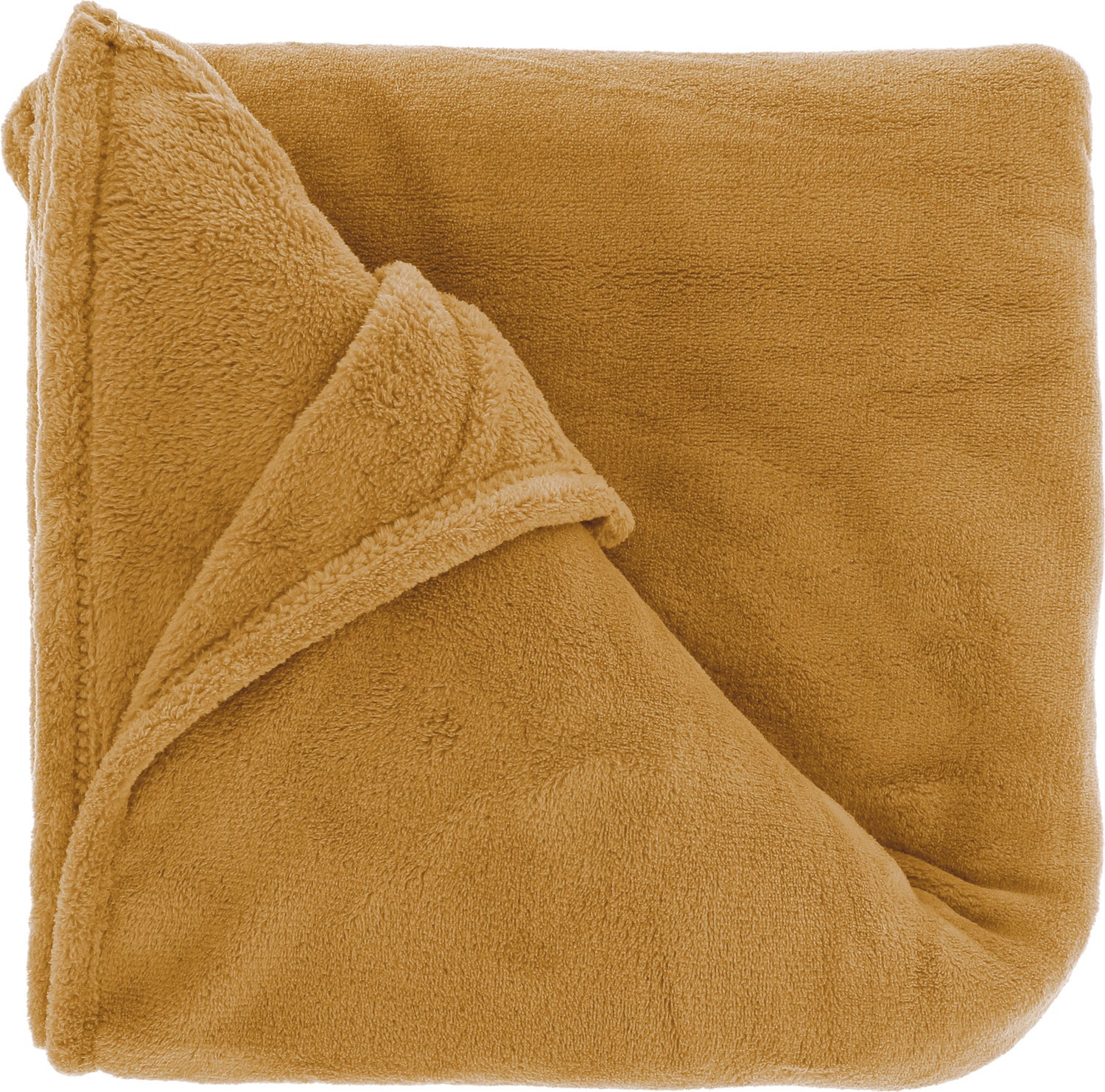 Unique Living plaid Claudi beige 130 x 160 cm