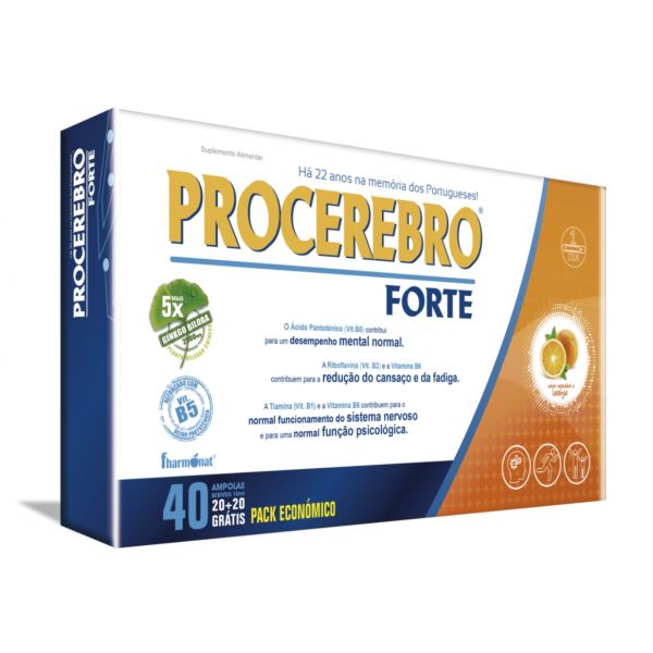 Fharmonat Procerebro Forte 20   20 Ampolas