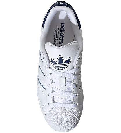 adidas Originals Sko - Superstar J - Hvid/Bl?