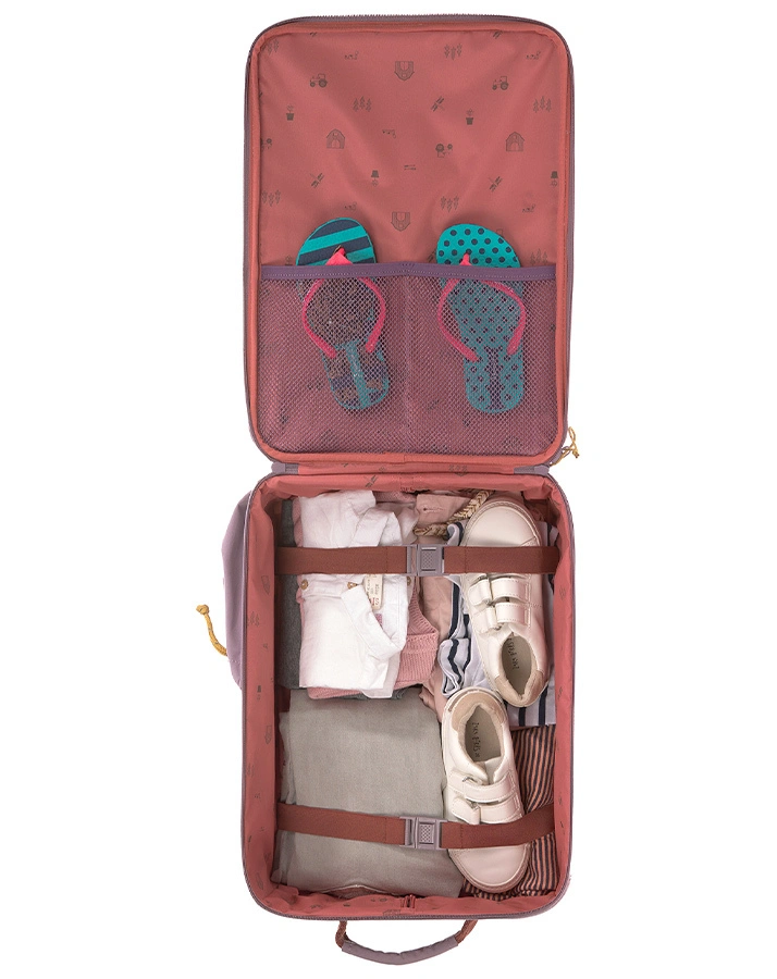 Kinder-Trolley ADVENTURE – DRAGONFLY (29x46x19) in braun