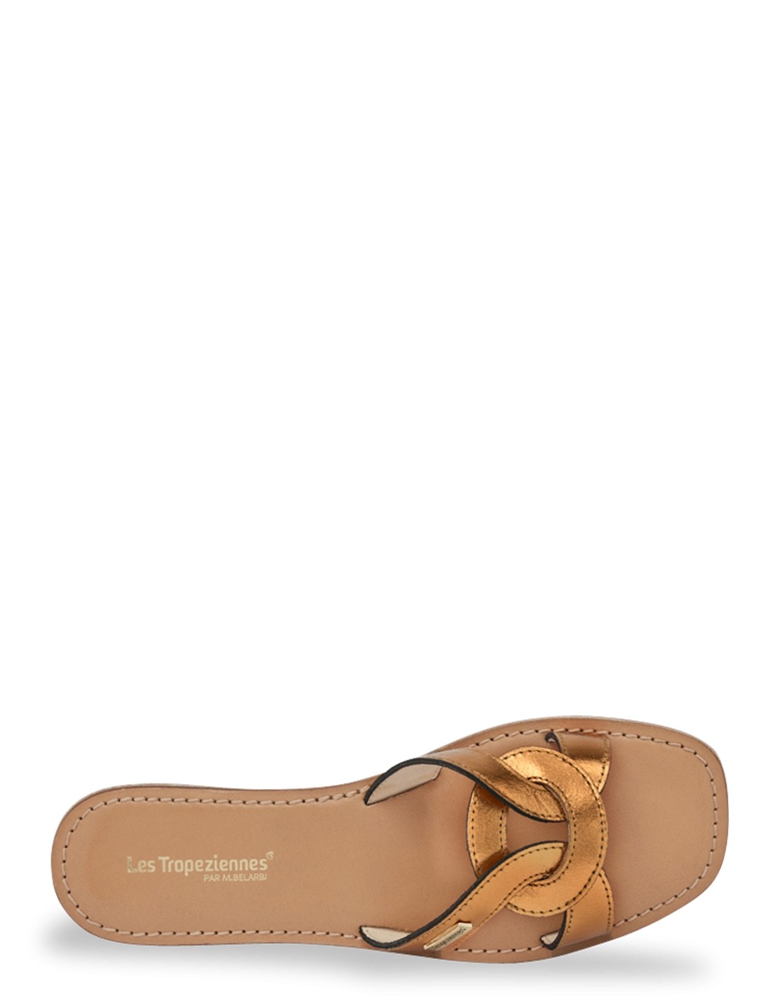 Les tropeziennes par M.Belarbi Mules Femme Hanita Cuir Orange