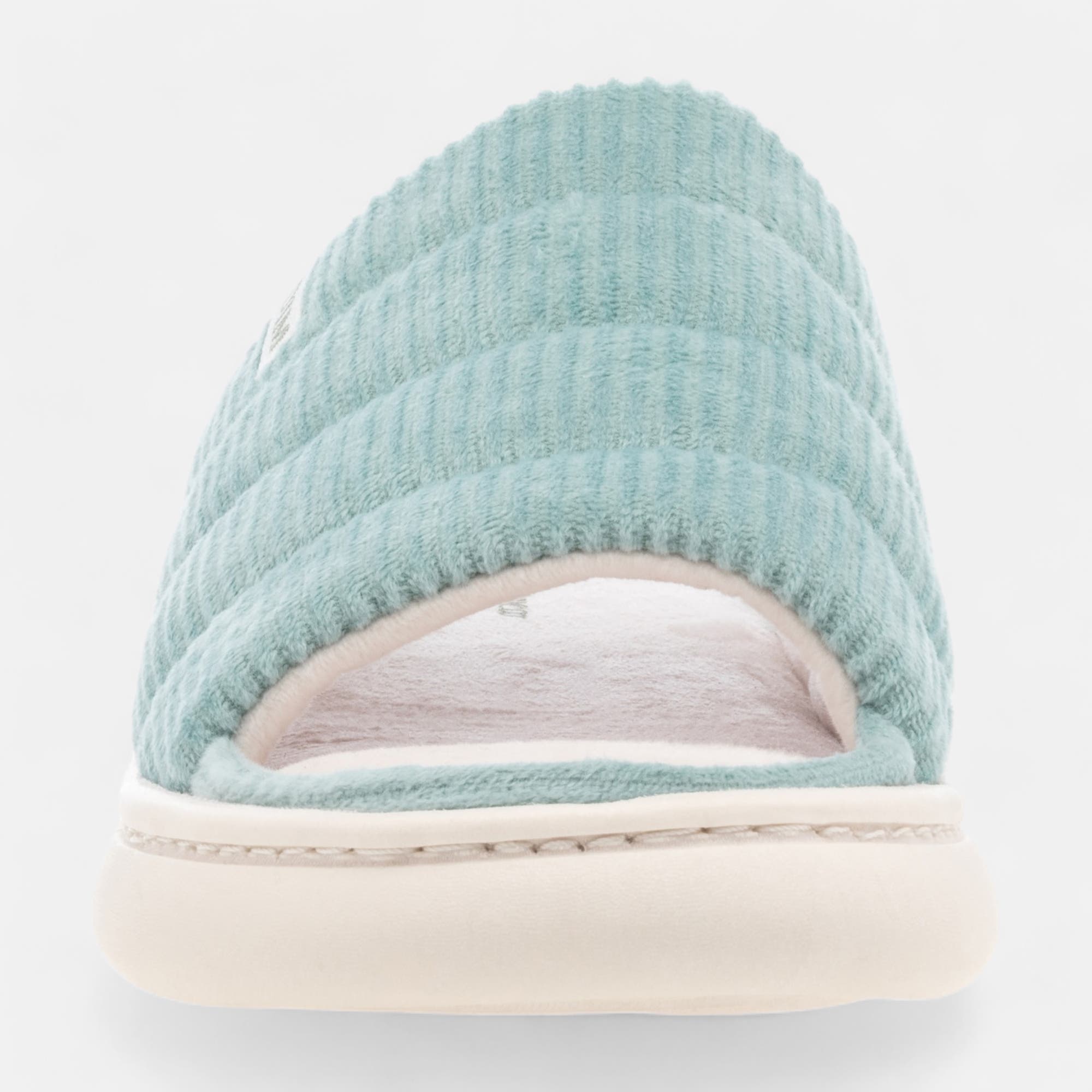 Pantoufles mules Femme vert clair