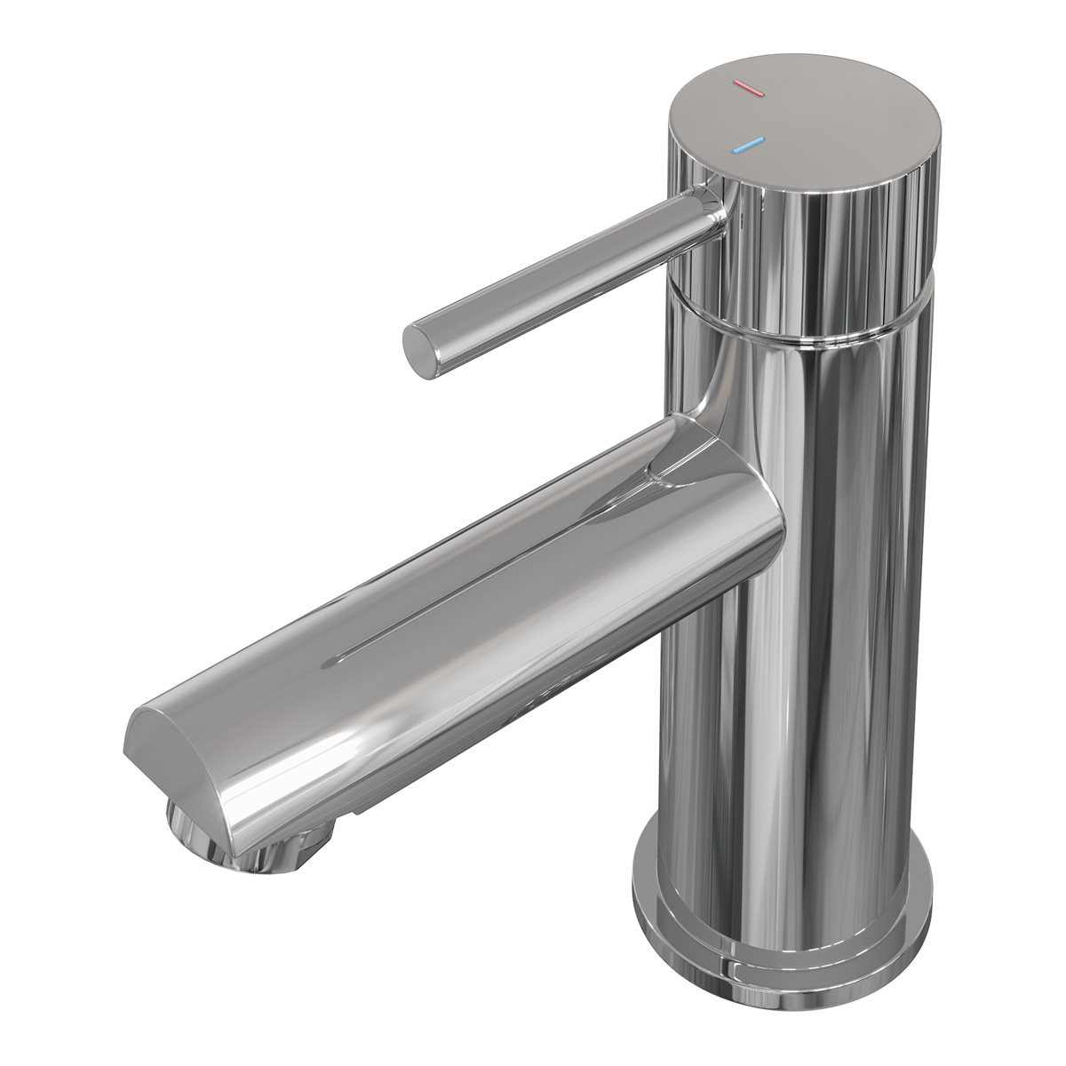 Brauer Stripe wastafelkraan model A met ColdStart chroom