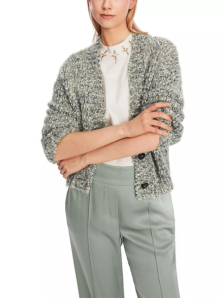 MARC CAIN Cardigan grün