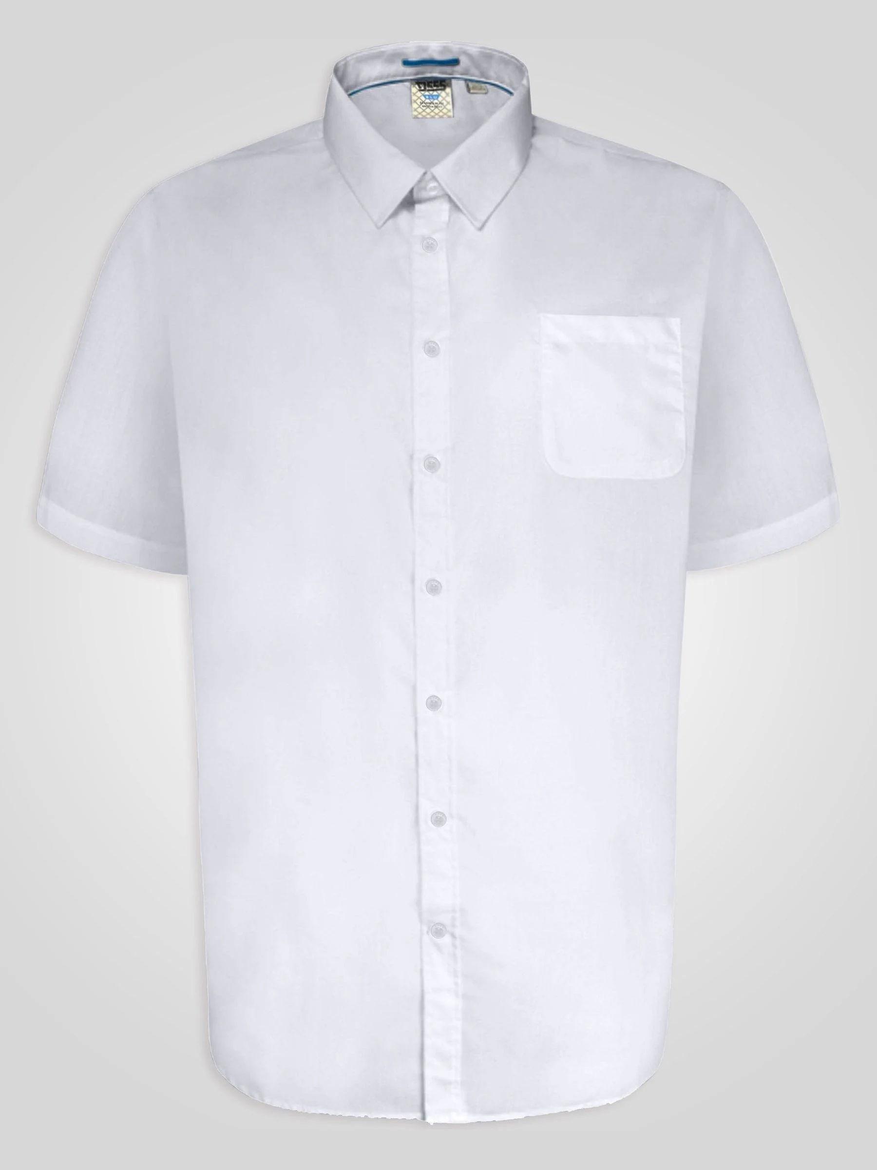 Wit - D555 Aeron Short Sleeve Easy Iron Classic Regular Shirt With Chest Pocket