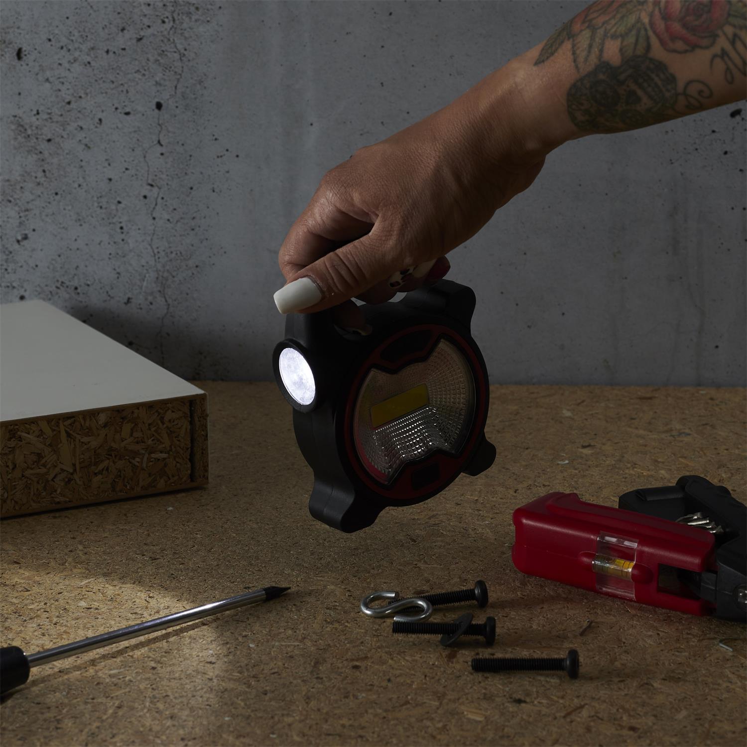 LUMINAIRE COB UTILITAIRE 2 MODES