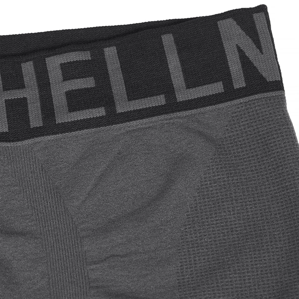 Hellner Men's Svierkku Seamless Boxer Asphalt