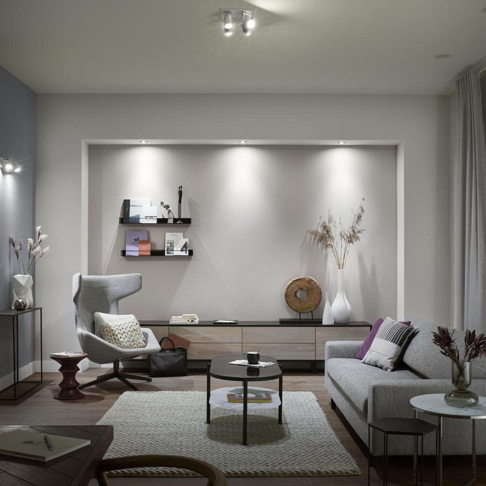 Philips Hue Bluetooth White Ambiance Inbouwspot Milliskin in Wit 4,2W 350lm GU10 3-pack
