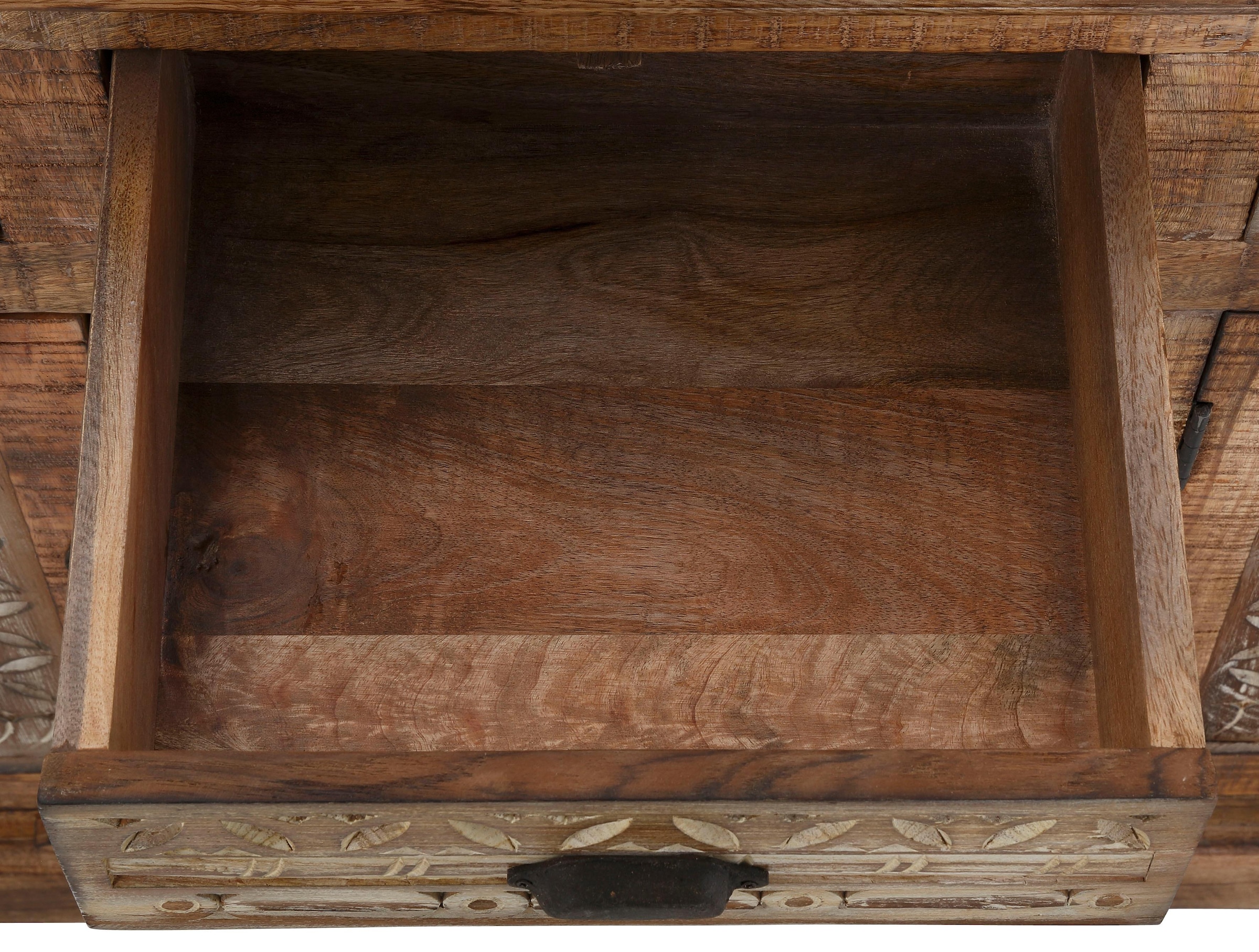 Home affaire Sideboard »Maneesh« Kommode aus massivem Mangoholz, viele Stauraummöglichkeiten, B/ 179cm