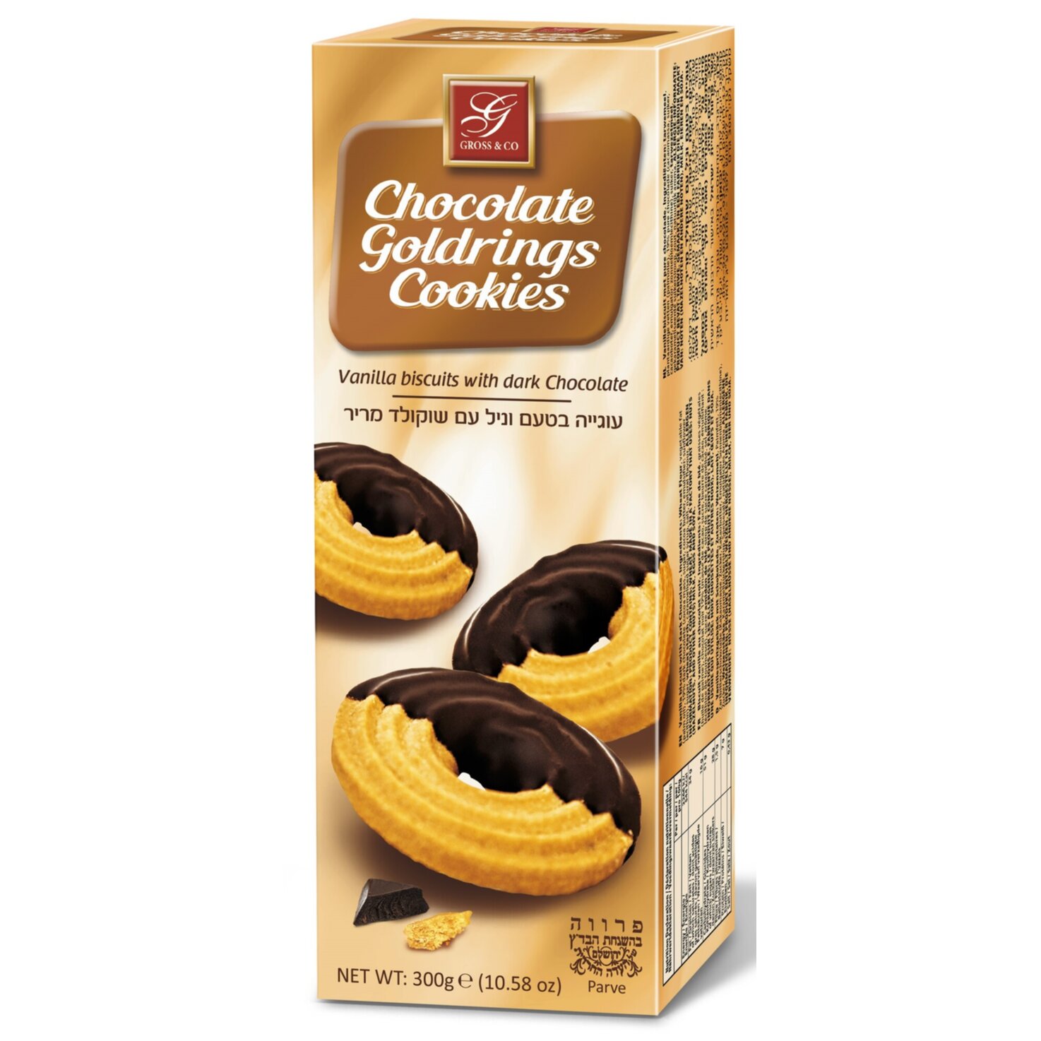 Gross Chocolate Goldrings Cookies