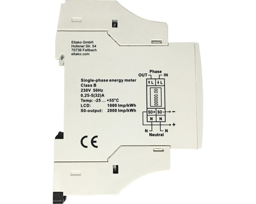 Eltako AC-meter WSZ15DE 32A