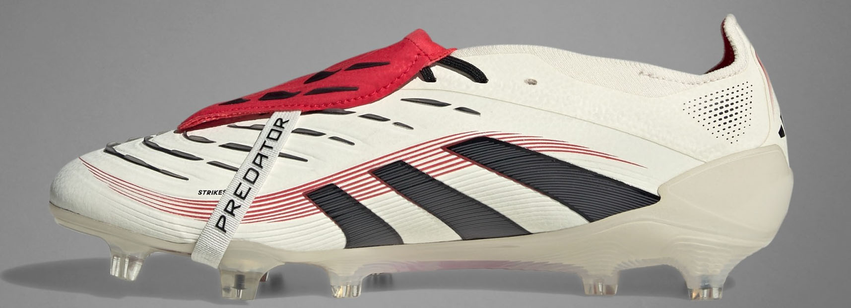 Predator Elite FT FG Herre Off White/Core Black/Pure Ruby
