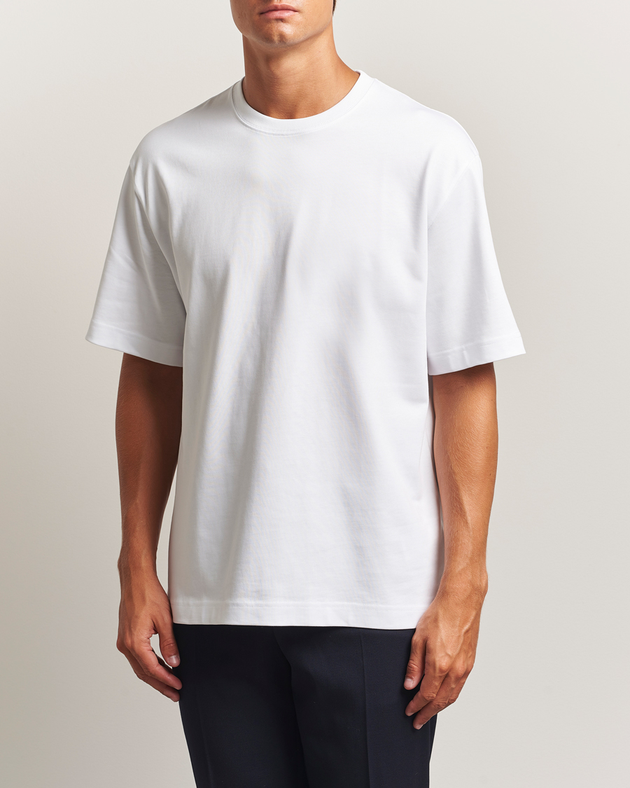Filippa K Heavy Cotton Crew Neck T-Shirt White