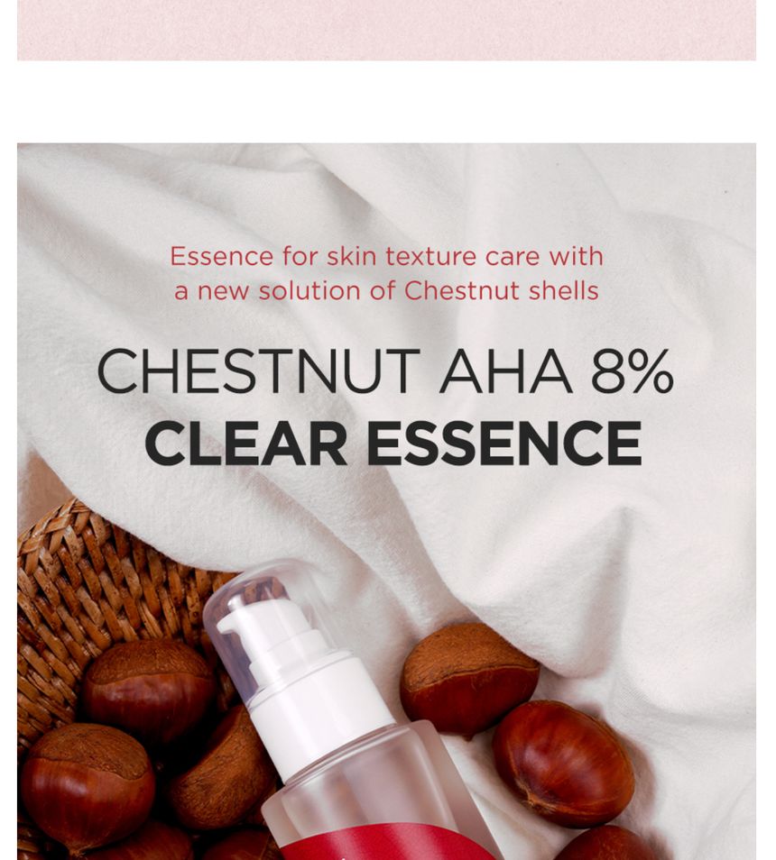 Isntree - Kastanje AHA 8% Clear Essence Mini