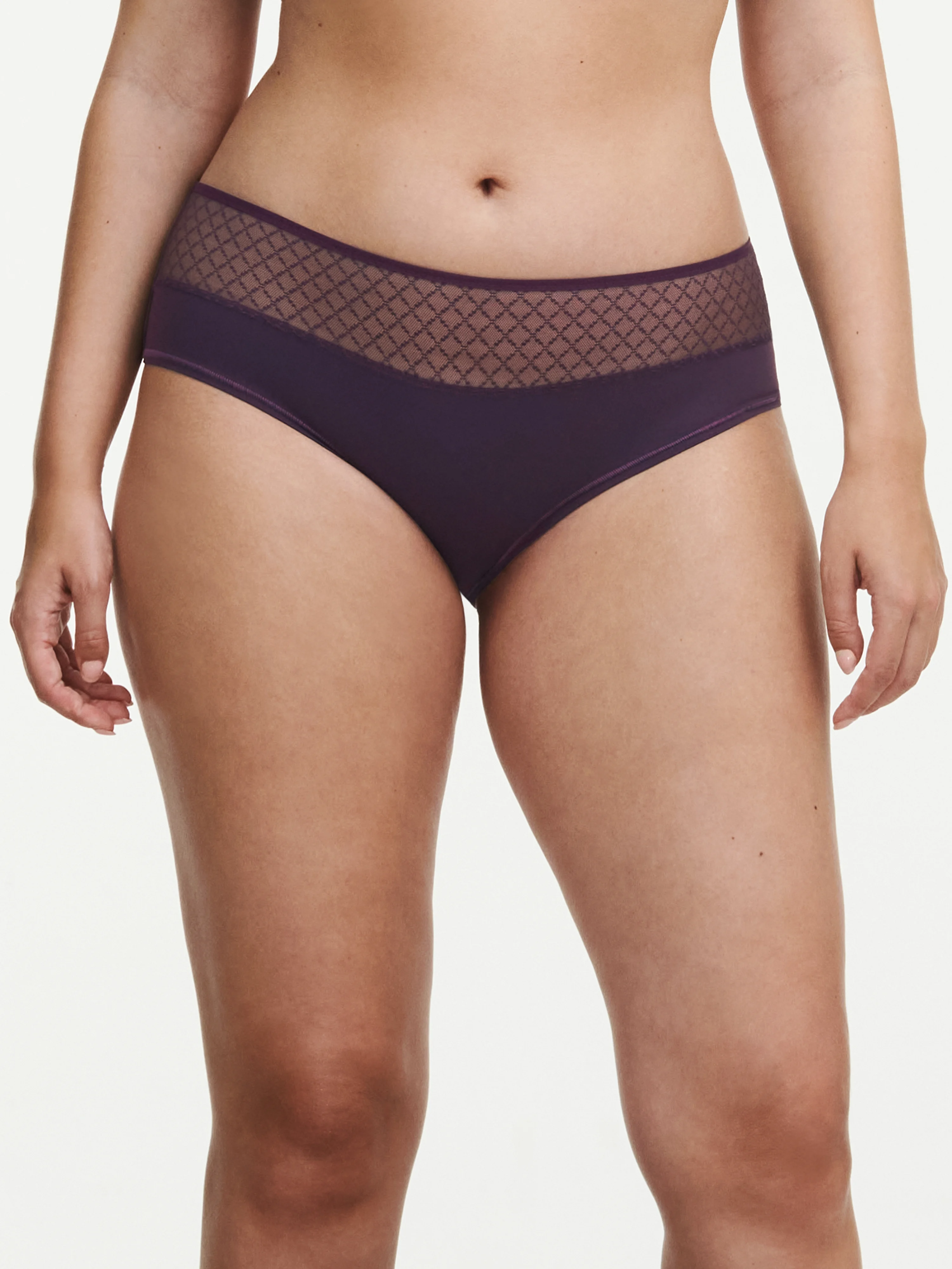 NORAH CHIC - Shorty en dentelle | Violet