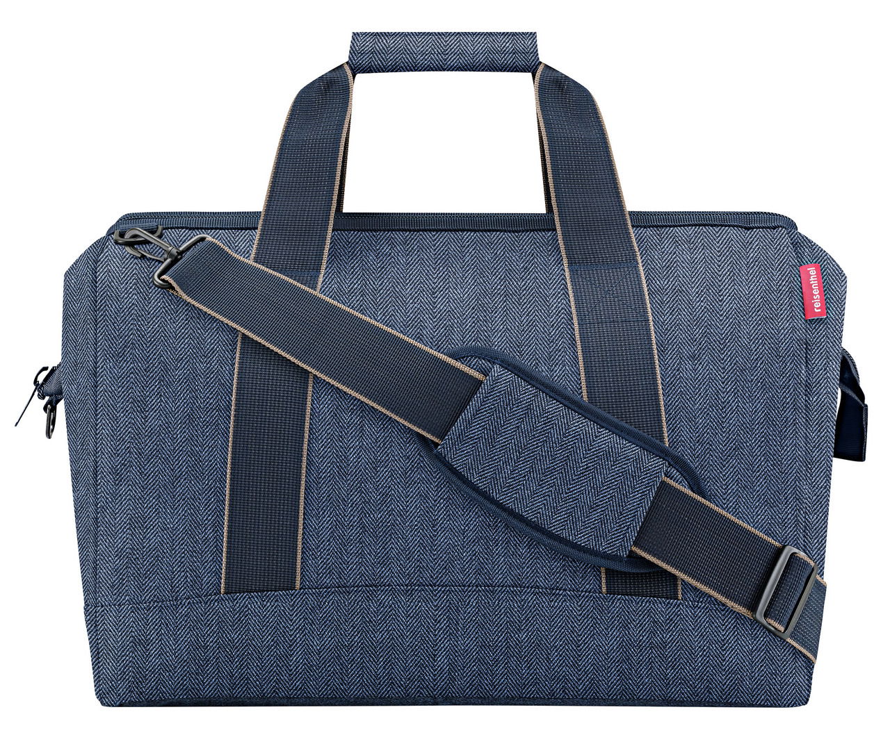 Reisenthel Allrounder L HERRINGBONE DARK BLUE