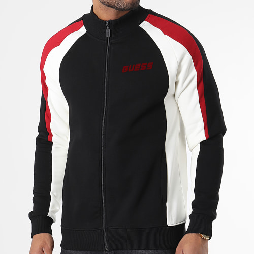 Veste Zippée A Bandes Z2BQ07-KBGQ2 Noir