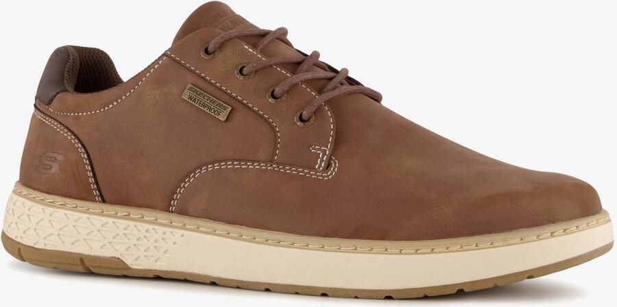 Skechers Veterschoenen GARLAN trekking schoen sneakers vrijetijdsschoen met contraststiksels