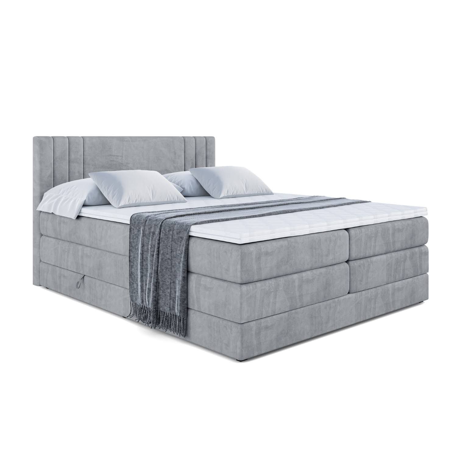 ALTDECOR Boxspringbett Webstoff