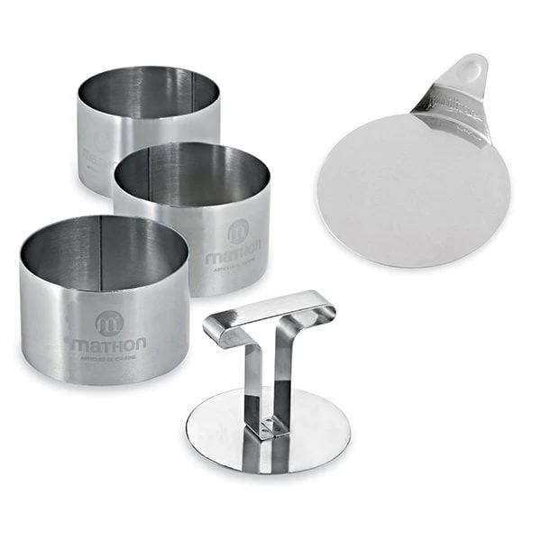 Lot de 3 Cercles et poussoir + support pour cercle