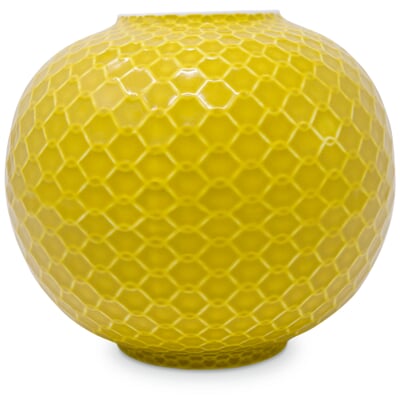 Vase Rede, Senfgelb