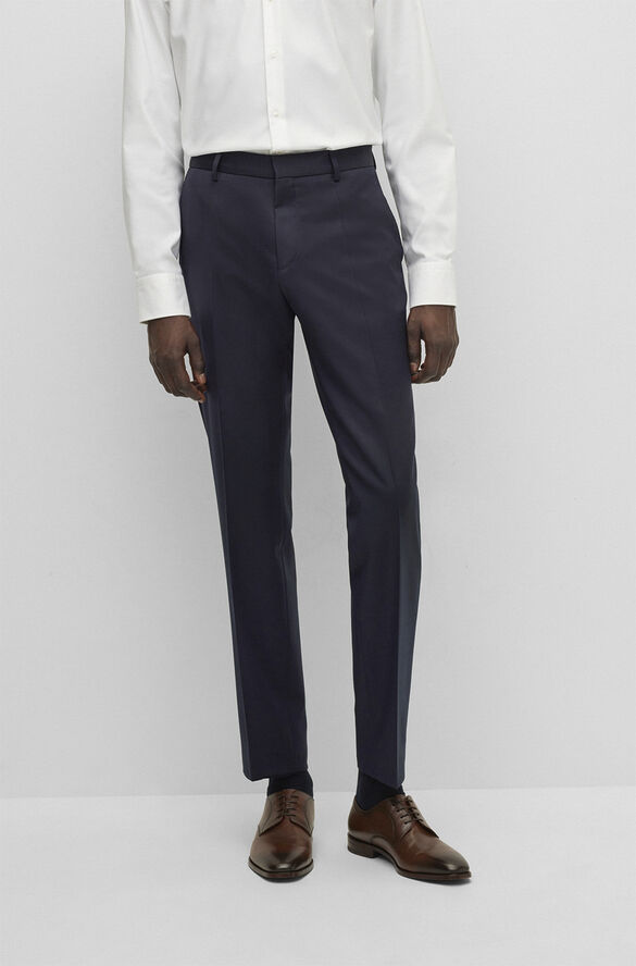 BOSS BOSS Men Business Trousers Blå