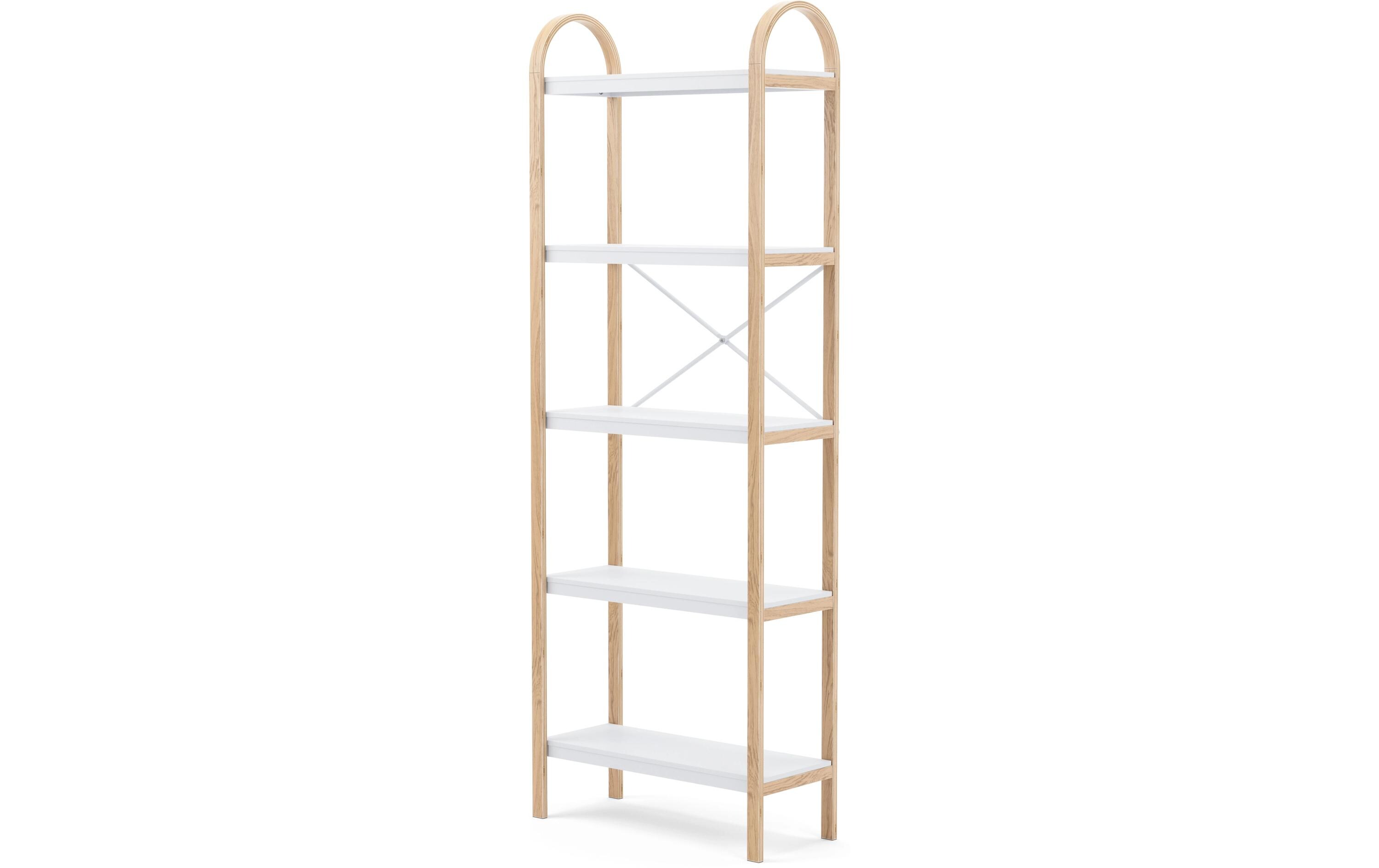 Regal Bellwood 61 x 170 cm, Nature<br>Regal mit 5 Ablagen