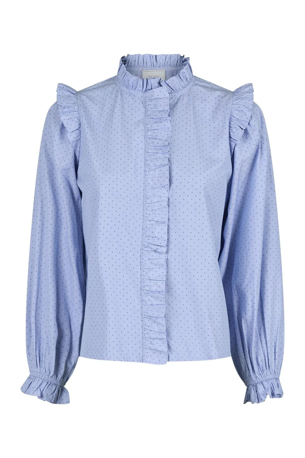 Neo Noir Charly Mini Dot Blouse