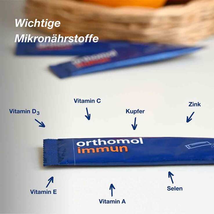 Orthomol Immun Direktgranulat Menthol-Himbeere, 30 St