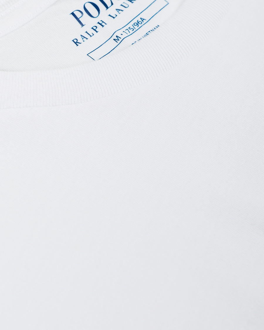 Polo Ralph Lauren 3-Pack Crew Neck T-Shirt White