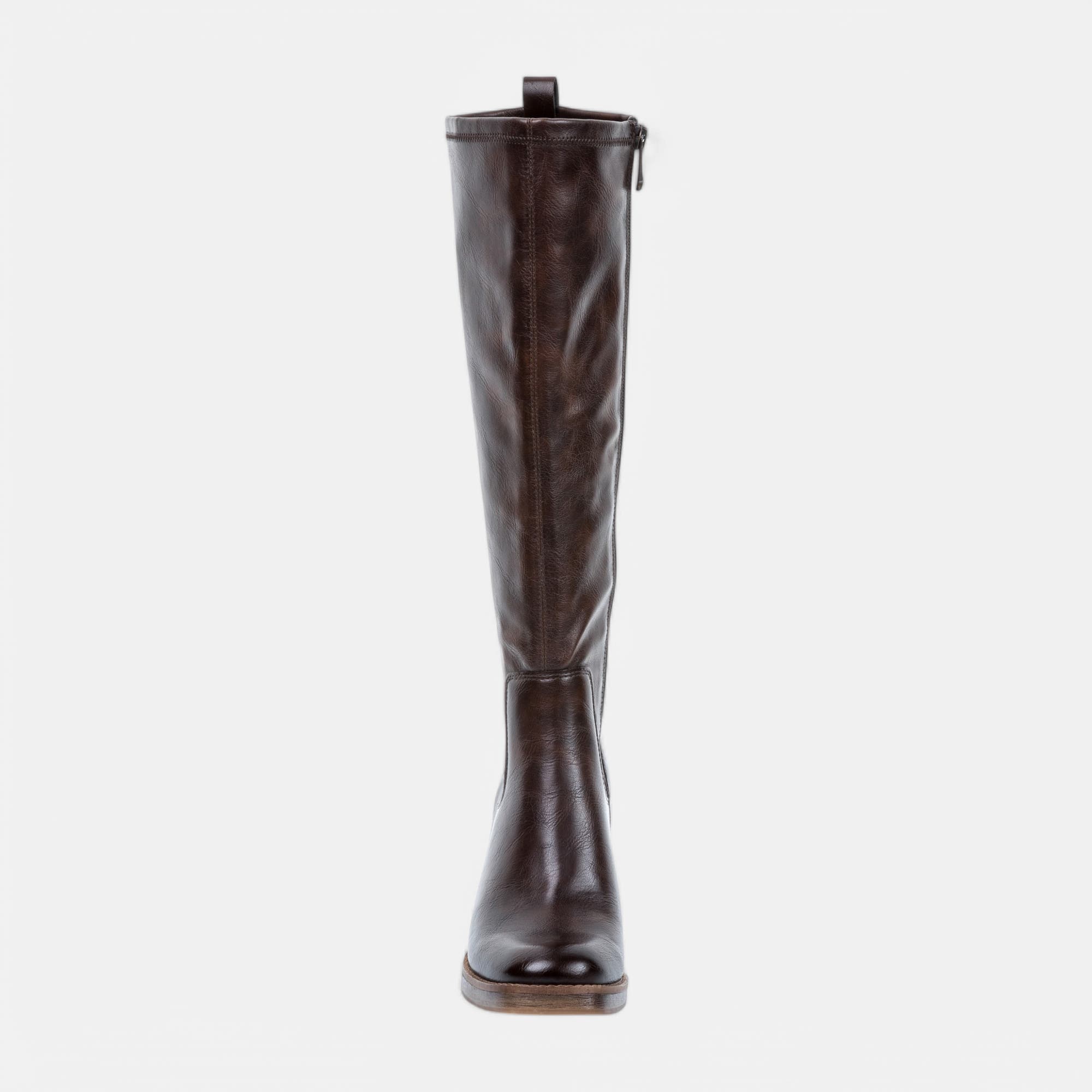 Bottes à talon Femme marron