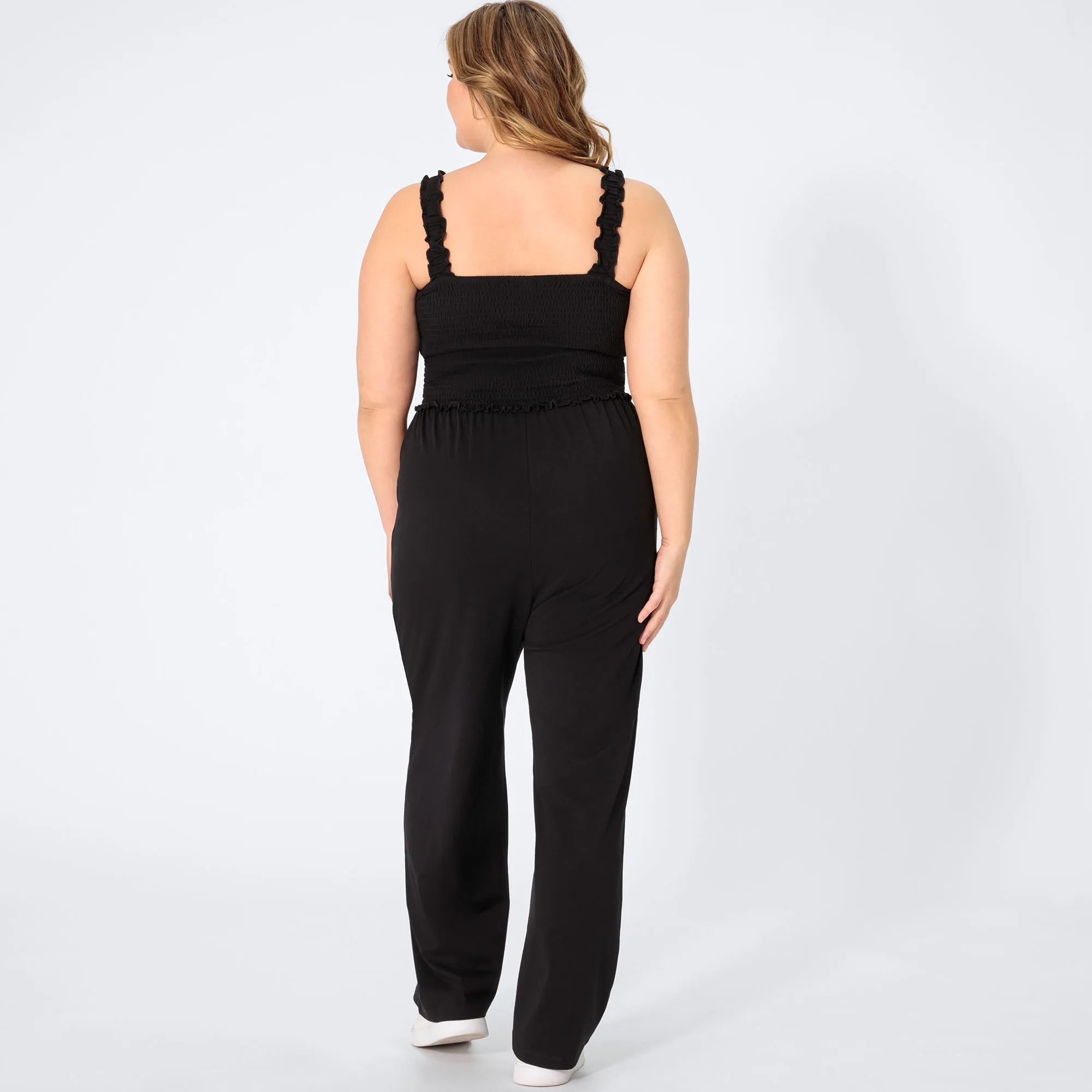 Damen-Jumpsuit mit Taschen, große Größen
