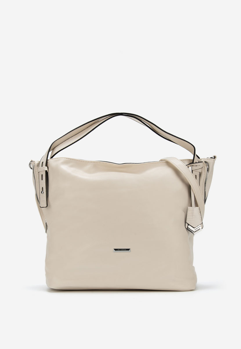 Sac à main beige Silvia Rosa 8256