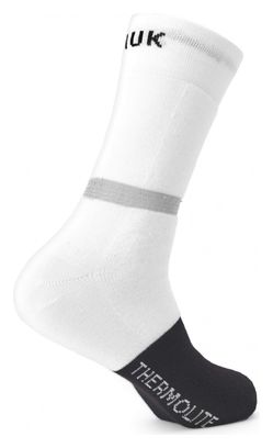 Paire de Chaussettes Spiuk Top Ten Hiver Blanc