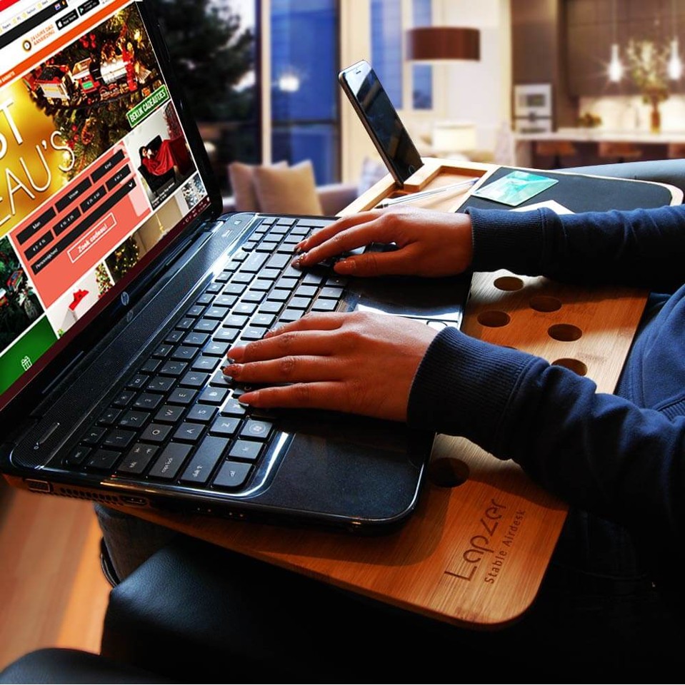 Lapzer Laptop Skrivebord