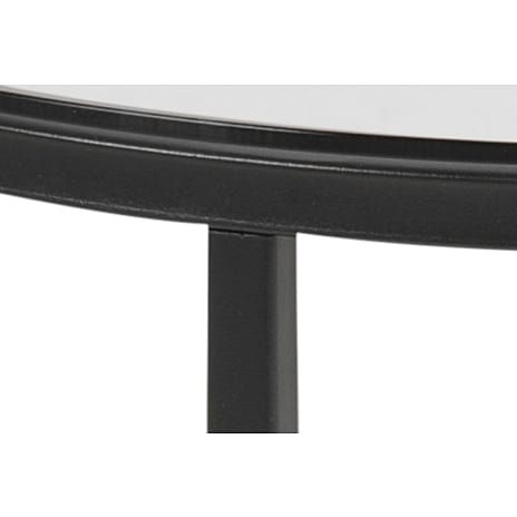 Cross hjørnebord - sort