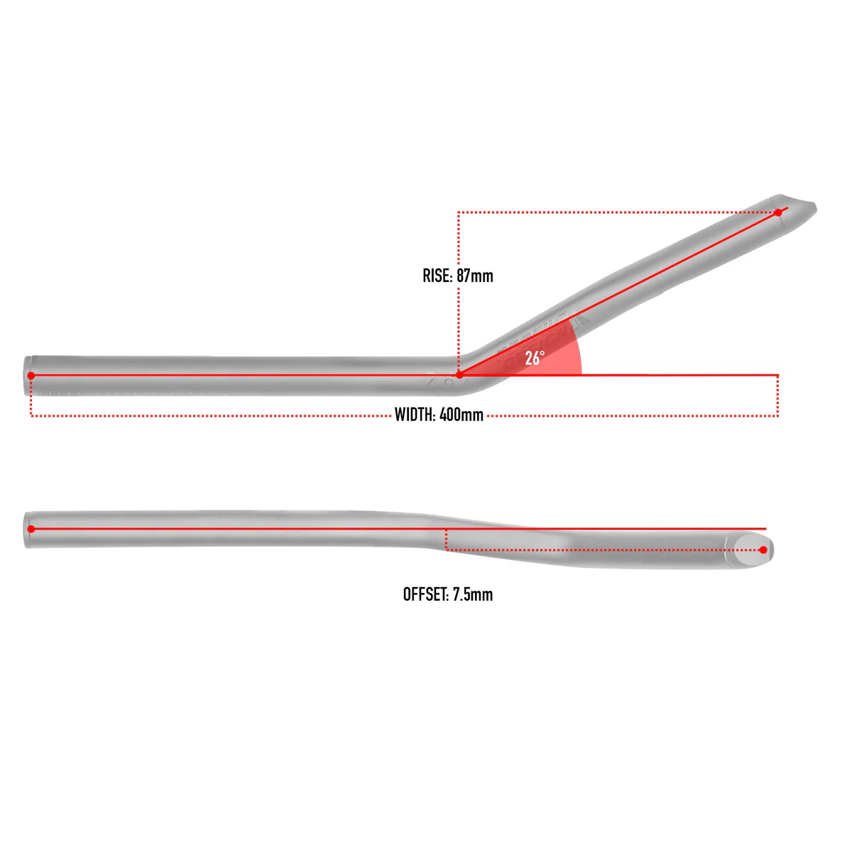 Profile Design 26A extensions 400mm