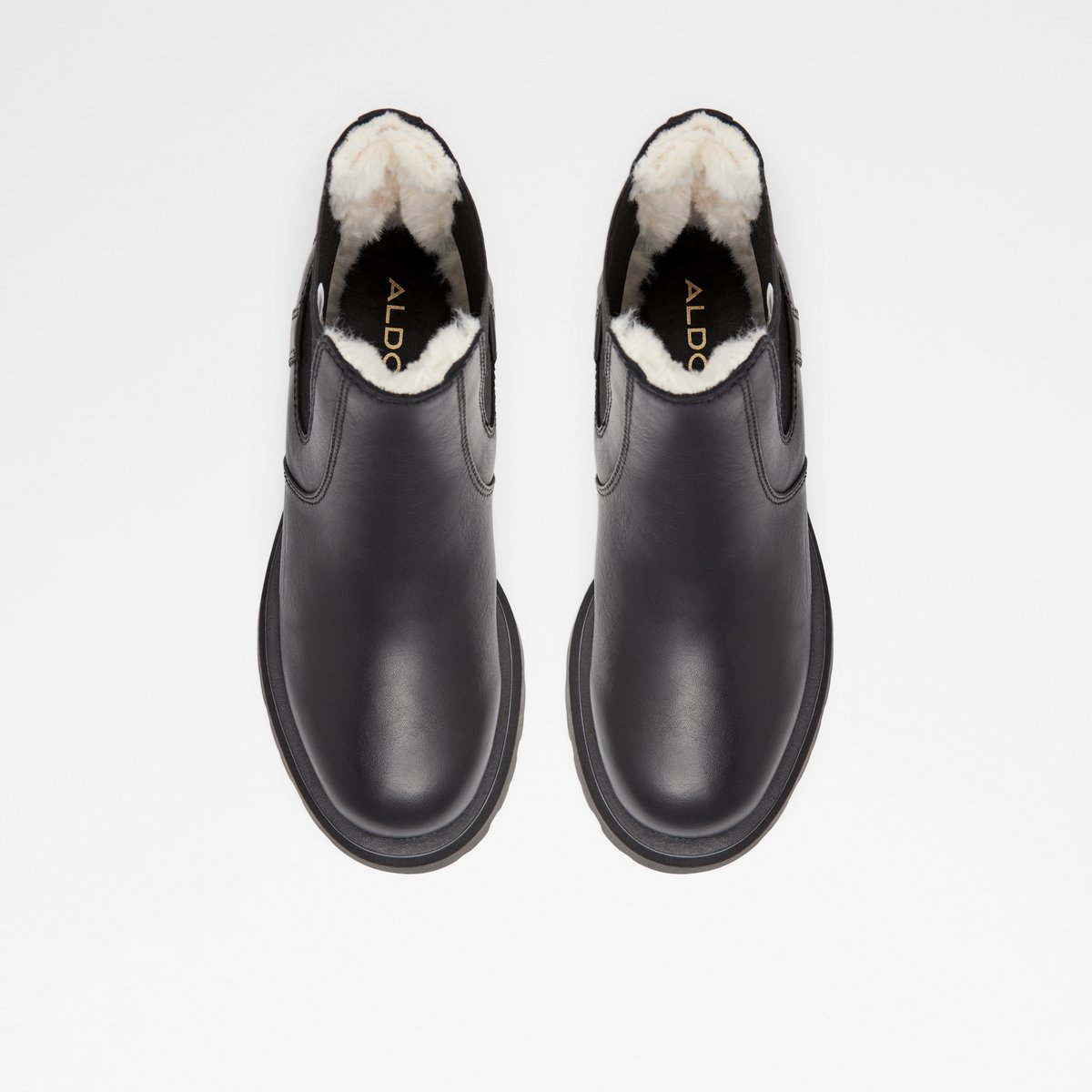 Stompd Black Leather Smooth Women Casual boots