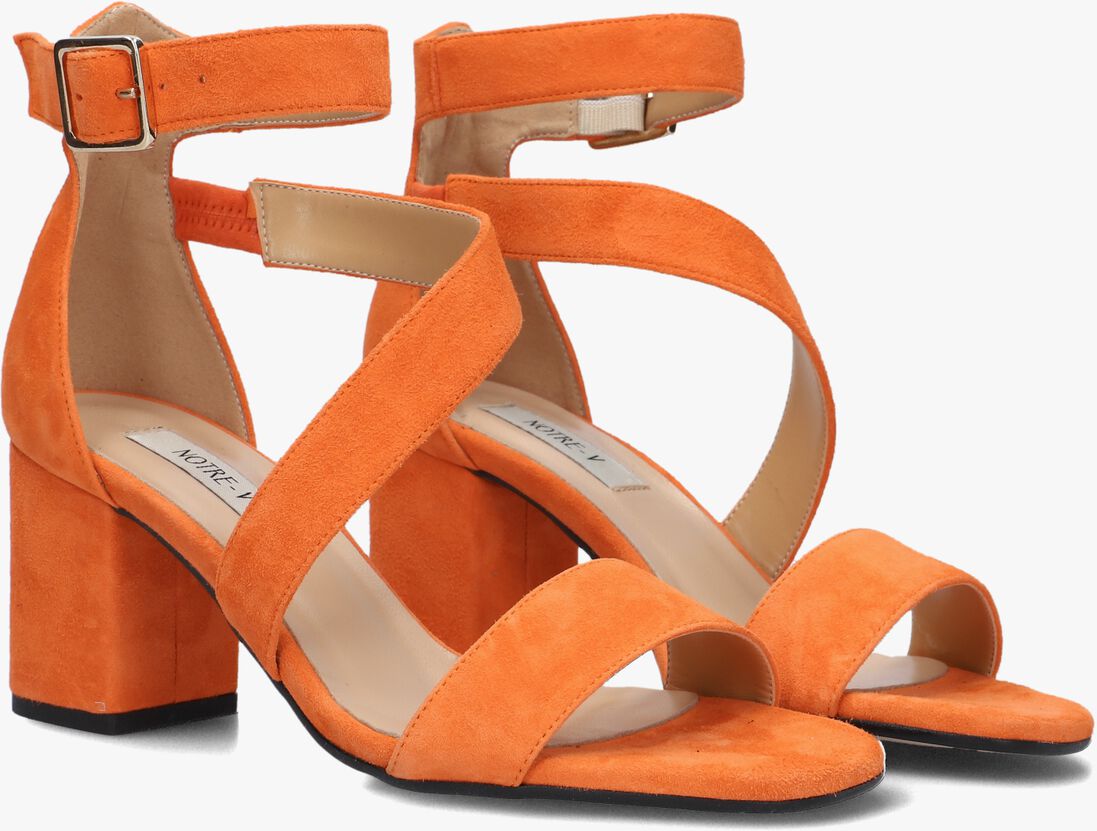 NOTRE-V oranje notre-v sandalen 16036