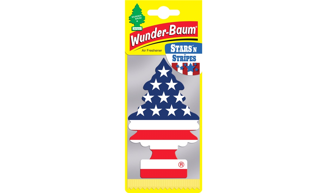 Wunderbaum Stars'n'Stripes duftfrisker