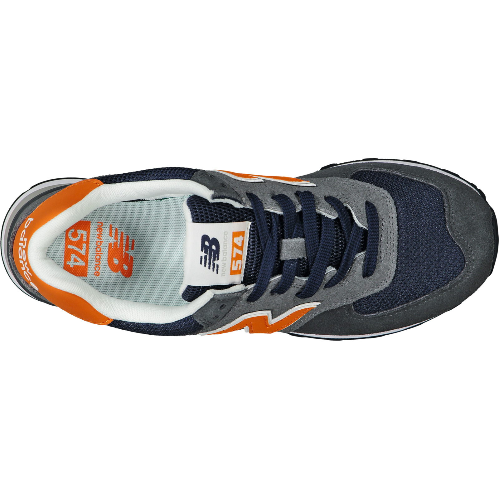 New Balance Herren-Sneaker ML574 dunkelgrau, 41.5