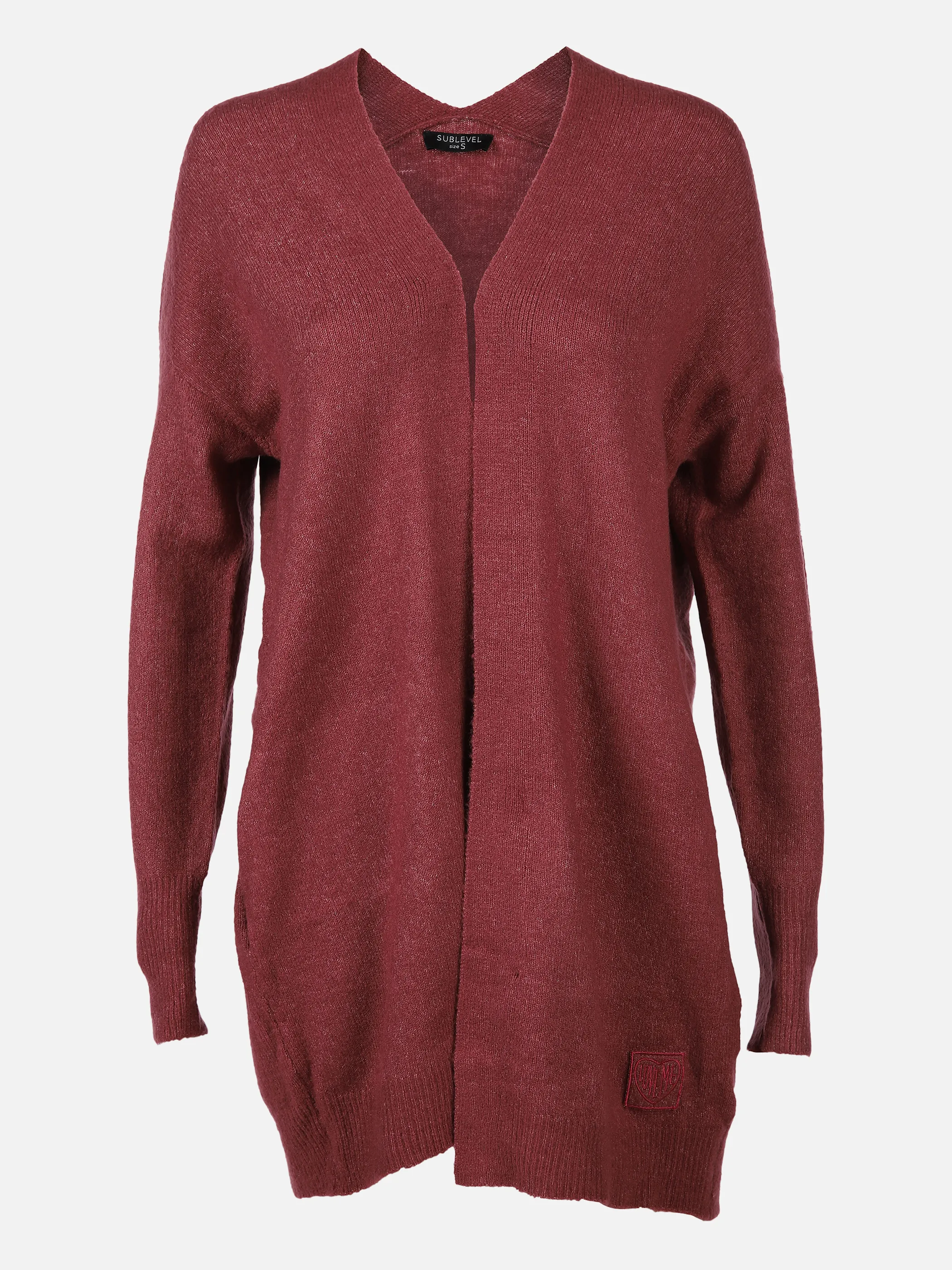 Damen Cardigan in langer Form