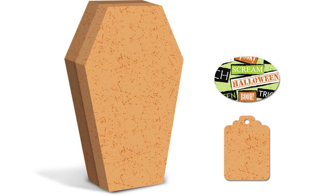 Geschenkbox Spooky 3 6 StückGeschenkbox