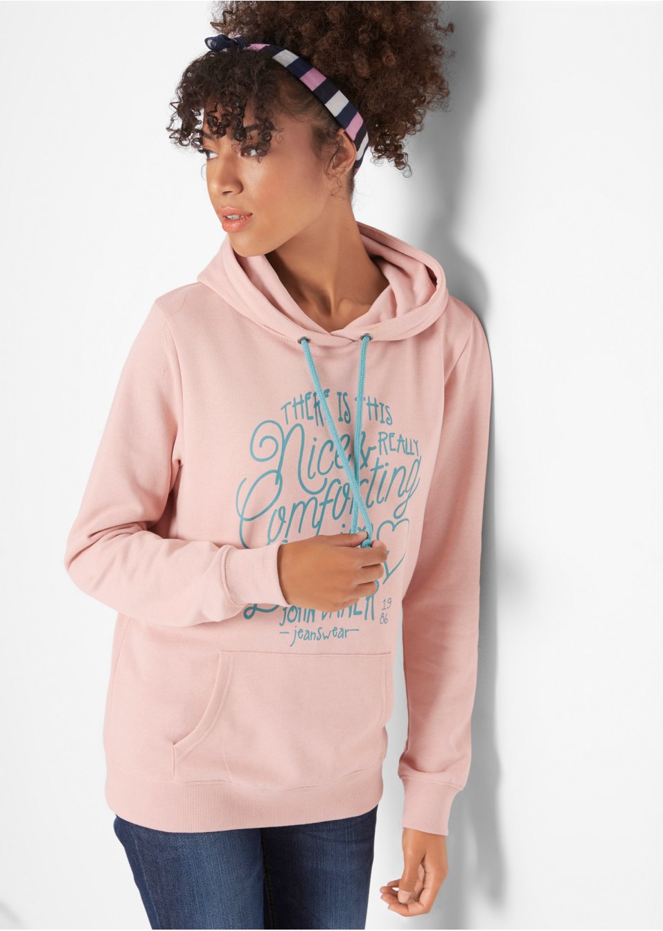 Sweat-shirt à capuche imprimé