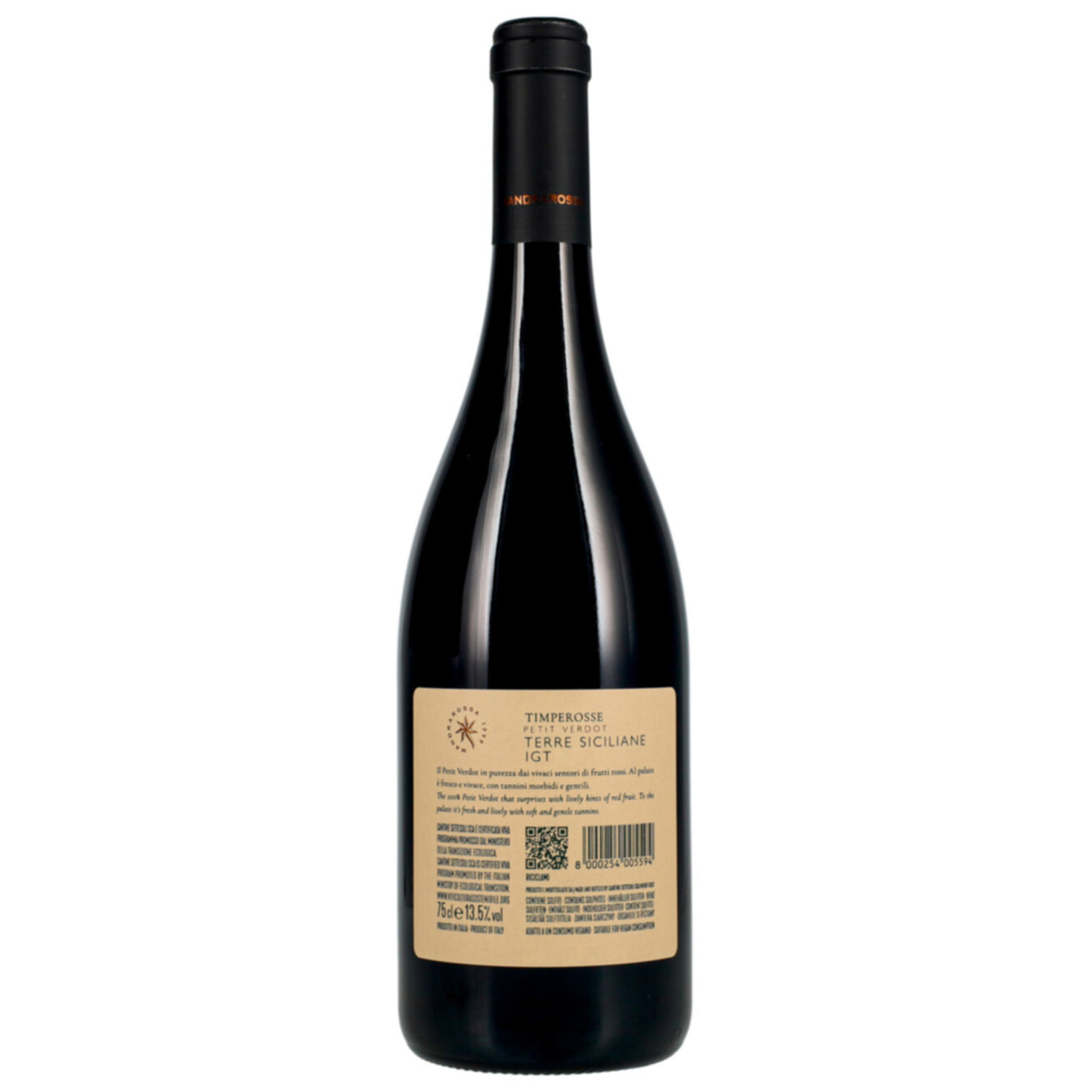 Terre Siciliane IGT Petit Verdot Timperosse Mandrarossa -75cl