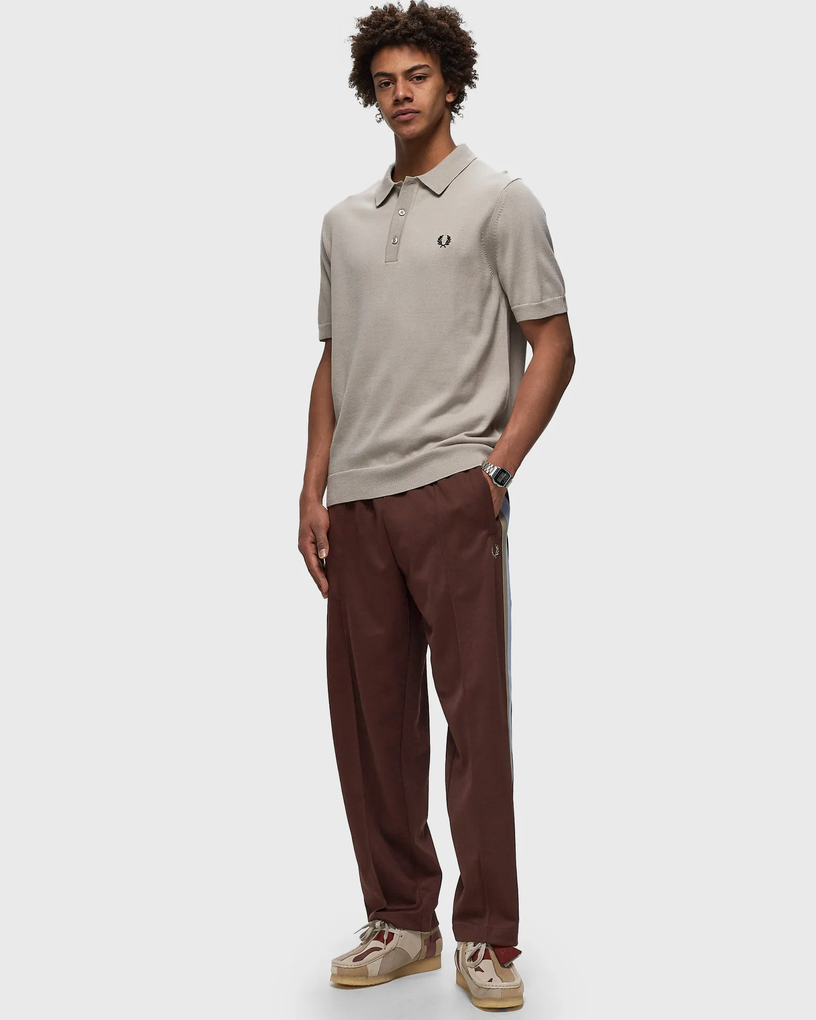 Camisa de malha clássica Fred Perry